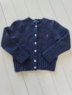 Ralph Lauren カーディガン 100 95 ネイビー