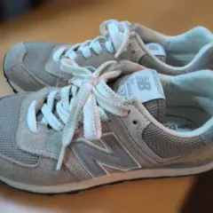 new balance ML574 グレー スニーカー