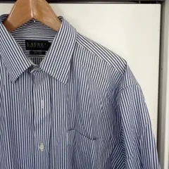 LAUREN RALPH LAUREN ストライプ ワイシャツ 17 1/2