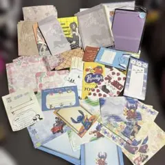 いろいろな便箋、封筒　レトロ　平成