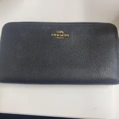 COACH 黒 長財布