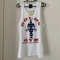 【GOLD'S GYM】 タンクトップ Sサイズ ホワイト