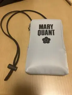 MARY QUANT ショルダーパース　グレー