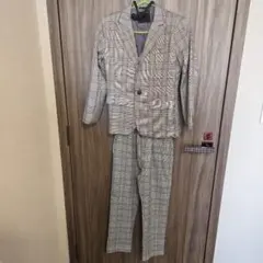 TB&XY チェック柄 フォーマルスーツ 130cm