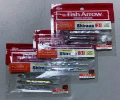 ［最終値下］フラッシュJ シラウオ ３　 3色セットのサムネイル