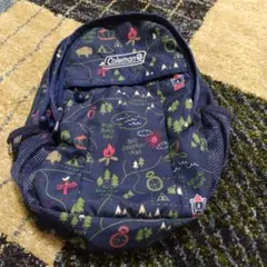 Coleman キャンプテーマリュック ネイビー