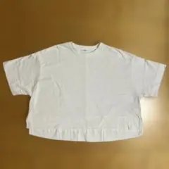 レディース　白　BOX型Tシャツのサムネイル