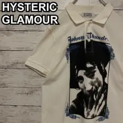 781【入手困難】ヒステリックグラマー♤ビッグロゴ　希少　半袖ポロシャツ　美品のサムネイル