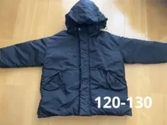 LOWRYSFARM ブラック ダウンコート フード付