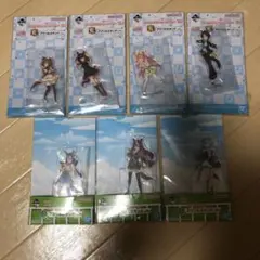 一番くじ 　ウマ娘　プリティーダービー　アクリルスタンド　7種まとめ売り