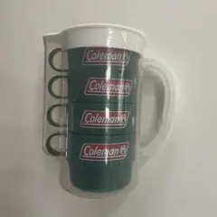 Coleman コールマン カップ 4個セット 収納ケース付き アウトドア