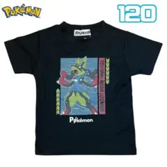 新品　ポケモン　イエローメガルカリオ　Tシャツ 120 メッシュ素材