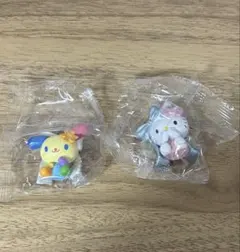 산리오 バレエリボンフィギュア2 가챠 ハローキティ ウサハナ