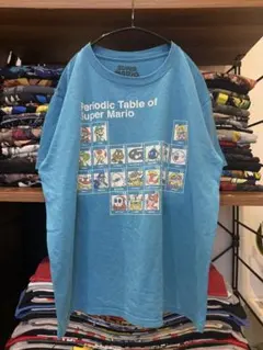 【スーパーマリオ✨】激レア 海外古着 キャラクターT Y2K 元素記号
