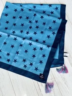 大判ストール　星　フリンジ