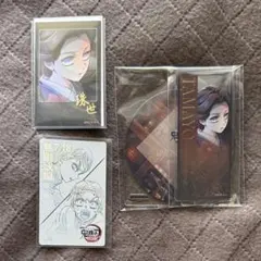 鬼滅の刃　珠世・愈史郎・村田：アクリルコースター　他　3点セット