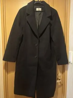 GLACIER チェスターコート　ブラック　ロングコート　レディース　Mサイズ