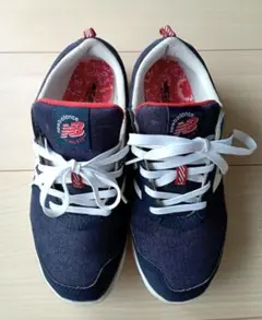 New Balance WL315 ネイビー デニムスニーカー 防水