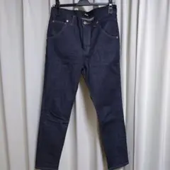 zucca ダークブルー スリムストレートデニム