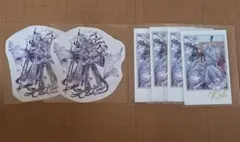 fgo ポートレイトコレクション fgoフェス 10周年 カーリー 4枚