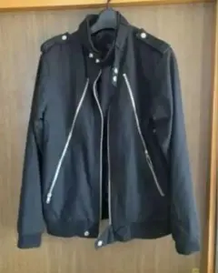 ブラックライダースジャケット