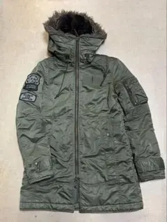 値下げHYSTERIC GLAMOUR ミリタリージャケット オリーブグリーン