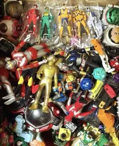 ウルトラマン・仮面ライダー・戦隊ヒーロー ソフビ特撮玩具のまとめ売り