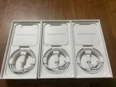 iPhone13mini空箱　Apple Lightningケーブル