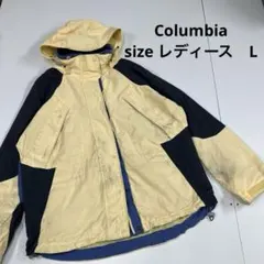 Columbia コロンビア　マウンテンパーカ　古着女子　ナイロンジャケット　Lのサムネイル