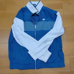 PUMA ナイロンジャケット ブルー L