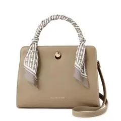 【美品】ジルバイジルスチュアート Link J スカーフ　ハンドバッグ 2way