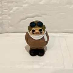 ジブリ どんぐり共和国 紅の豚 指人形 ポルコ ミニ フィギュア