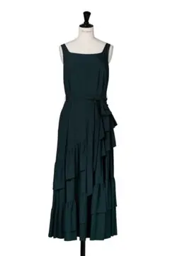 Bellina Ruffled Long Dress S - メルカリ