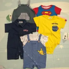 POLO、EDWINなど半袖ロンパース 70 まとめ売り