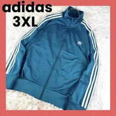 新品⭐️adidasトラックジャケット3XL 刺繍 BE:FIRST着用 ネイビー