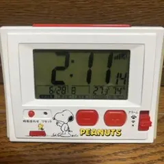 PEANUTS スヌーピー デジタル置時計のサムネイル