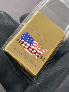 Zippo ライター United We Stand ゴールド - メルカリ