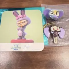 ズートピア オーマイカフェ コースター　フィニック　セット