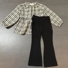 ZARA キッズ　ベビー　ブラウス　パンツ　セット　98