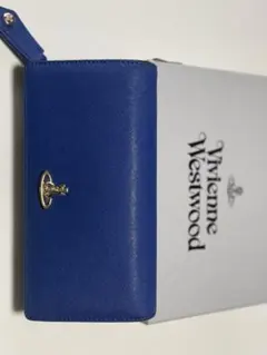 Vivienne Westwood 青 長財布