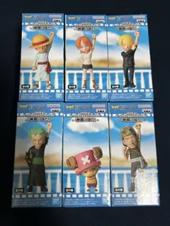 ワンピース　ワールドコレクタブルフィギュア(ワーコレ) 仲間の印だ 6種類セット