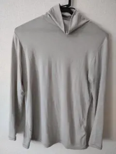 k*i様 ユニクロ ヒートテックタートルネック ライトグレー M.