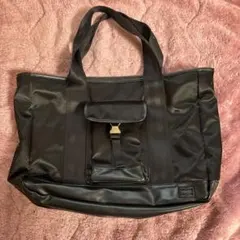 美品　ポーター　サックスバー　ストーム　コラボ　トートバッグ A4可 ブラック