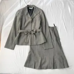 【ナチュラルビューティーベーシック】スカートスーツ セットアップ フォーマル