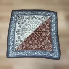 【未使用品】ペイズリー柄 スカーフ（ワールド）