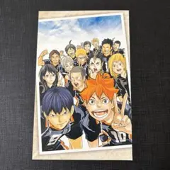 ハイキュー!! 最強ジャンプ4月号 ふろく 烏野高校 バレー部集合写真