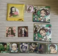 公*o様 鬼滅の刃・竈門炭治郎・竈門禰豆子 アクリルスタンド 缶バッジ