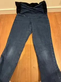 マタニティデニムパンツ スリムフィット
