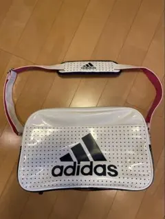 adidas ドット柄 バッグ 約35cm x 25cm