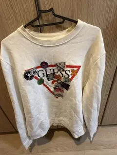GUESS ホワイト スウェット Mサイズ